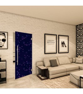 Pendeltür - Fotoprint Model 82 für ein modernes Zuhause