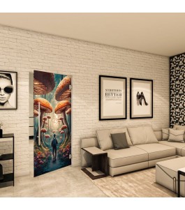 Pendeltür - Fotoprint Model 83 für ein modernes Zuhause