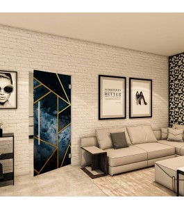 Pendeltür - Fotoprint Model 91 für ein modernes Zuhause