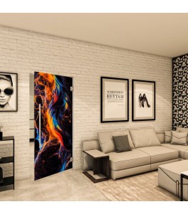 Pendeltür - Fotoprint Model 98 für ein modernes Zuhause