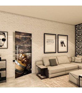 Pendeltür - Fotoprint Model 117 für ein modernes Zuhause