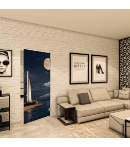 Pendeltür - Fotoprint Model 121 für ein modernes Zuhause