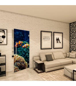 Pendeltür - Fotoprint Model 123 für ein modernes Zuhause