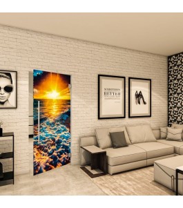 Pendeltür - Fotoprint Model 127 für ein modernes Zuhause