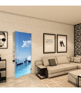 Pendeltür - Fotoprint Model 129 für ein modernes Zuhause