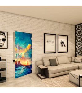 Pendeltür - Fotoprint Model 131 für ein modernes Zuhause