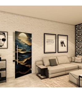 Pendeltür - Fotoprint Model 133 für ein modernes Zuhause