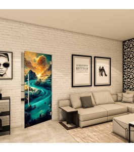 Pendeltür - Fotoprint Model 138 für ein modernes Zuhause