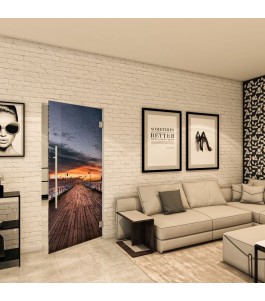 Pendeltür - Fotoprint Model 141 für ein modernes Zuhause