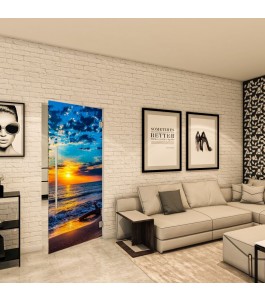 Pendeltür - Fotoprint Model 146 für ein modernes Zuhause