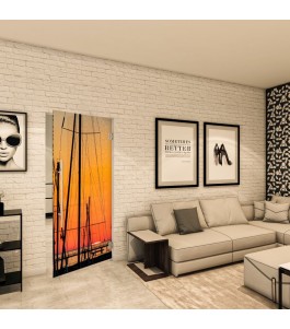 Pendeltür - Fotoprint Model 156 für ein modernes Zuhause