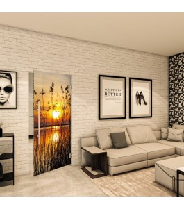 Pendeltür - Fotoprint Model 187 für ein modernes Zuhause