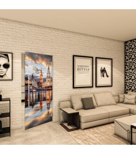 Pendeltür - Fotoprint Model 203 für ein modernes Zuhause