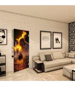 Pendeltür - Fotoprint Model 225 für ein modernes Zuhause