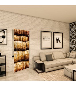 Pendeltür - Fotoprint Model 255 für ein modernes Zuhause