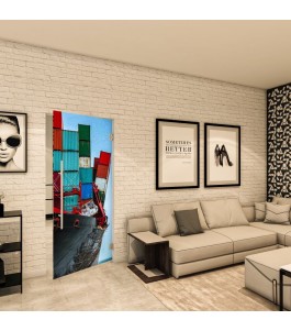 Pendeltür - Fotoprint Model 264 für ein modernes Zuhause