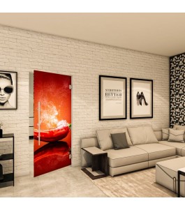 Pendeltür - Fotoprint Model 286 für ein modernes Zuhause
