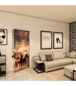 Pendeltür - Fotoprint Model 316 für ein modernes Zuhause