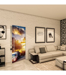 Pendeltür - Fotoprint Model 328 für ein modernes Zuhause