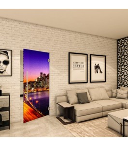 Pendeltür - Fotoprint Model 329 für ein modernes Zuhause