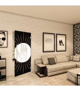 Pendeltür - Fotoprint Model 343 für ein modernes Zuhause