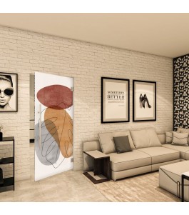 Pendeltür - Fotoprint Model 345 für ein modernes Zuhause