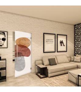Pendeltür - Fotoprint Model 347 für ein modernes Zuhause