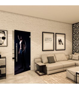 Pendeltür - Fotoprint Model 358 für ein modernes Zuhause