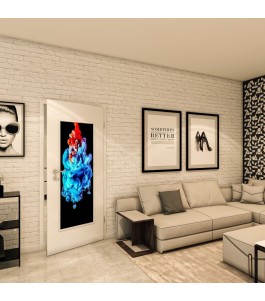 Lichtausschnitt - Fotoprint Model 3 für ein modernes Zuhause