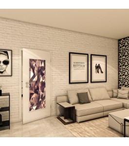 Lichtausschnitt - Fotoprint Model 4 für ein modernes Zuhause