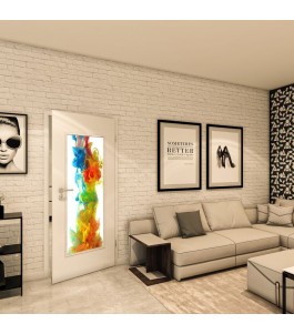 Lichtausschnitt - Fotoprint Model 20 - modernes Zuhause