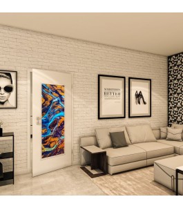 Lichtausschnitt - Fotoprint Model 24 - modernes Zuhause