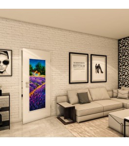 Lichtausschnitt - Fotoprint Model 26 - modernes Zuhause