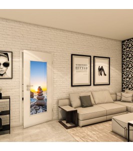 Lichtausschnitt - Fotoprint Model 36 - modernes Zuhause