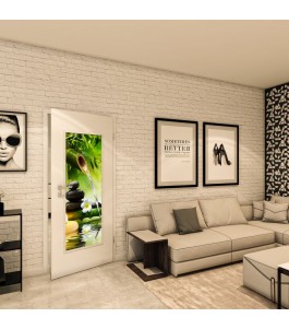 Lichtausschnitt - Fotoprint Model 41 - modernes Zuhause