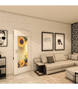 Lichtausschnitt - Fotoprint Model 50 - modernes Zuhause