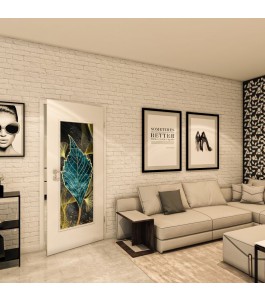 Lichtausschnitt - Fotoprint Model 60 - modernes Zuhause