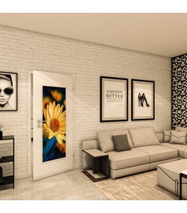 Lichtausschnitt - Fotoprint Model 69 - modernes Zuhause