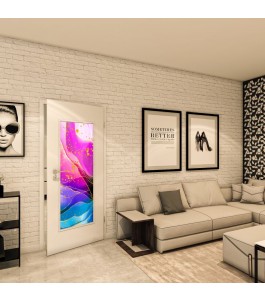 Lichtausschnitt - Fotoprint Model 79 - modernes Zuhause