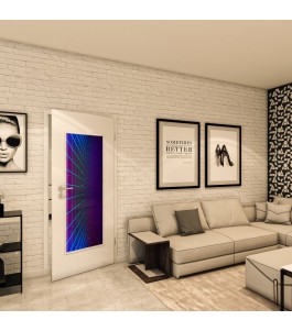 Lichtausschnitt - Fotoprint Model 90 - modernes Zuhause