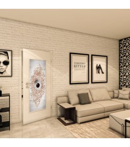 Lichtausschnitt - Fotoprint Model 103 - modernes Zuhause