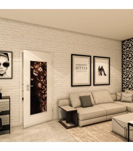 Lichtausschnitt - Fotoprint Model 104 - modernes Zuhause