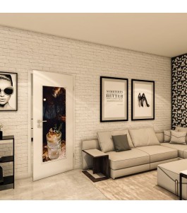 Lichtausschnitt - Fotoprint Model 111 - modernes Zuhause