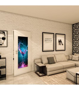 Lichtausschnitt - Fotoprint Model 112 - modernes Zuhause