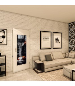 Lichtausschnitt - Fotoprint Model 115 - modernes Zuhause