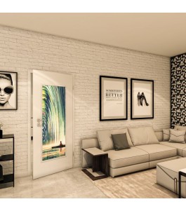 Lichtausschnitt - Fotoprint Model 130 - modernes Zuhause