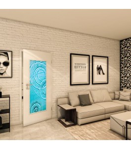 Lichtausschnitt - Fotoprint Model 145 - modernes Zuhause