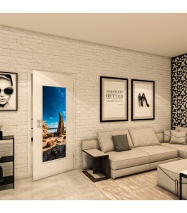Lichtausschnitt - Fotoprint Model 147 - modernes Zuhause