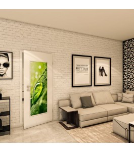 Lichtausschnitt - Fotoprint Model 158 - modernes Zuhause