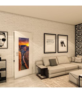 Lichtausschnitt - Fotoprint Model 171 - modernes Zuhause